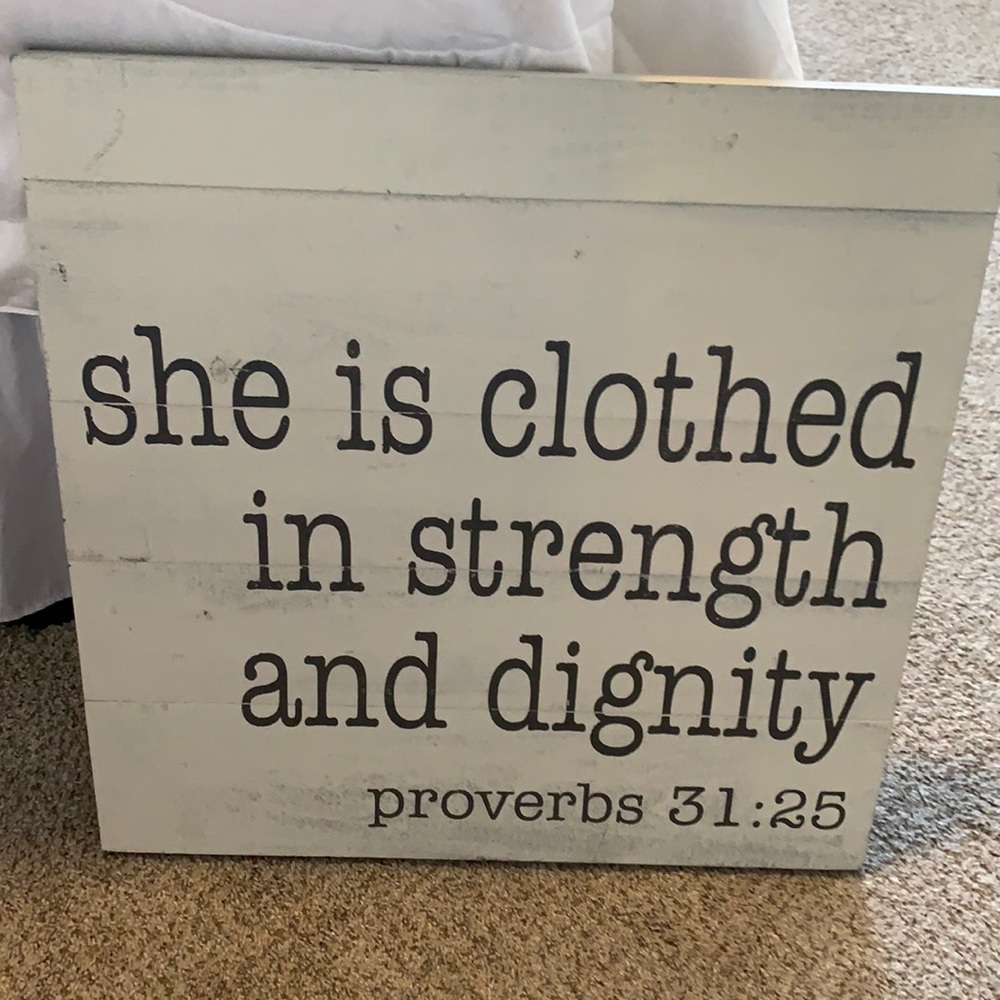 Farmhouse Style Wooden Sign